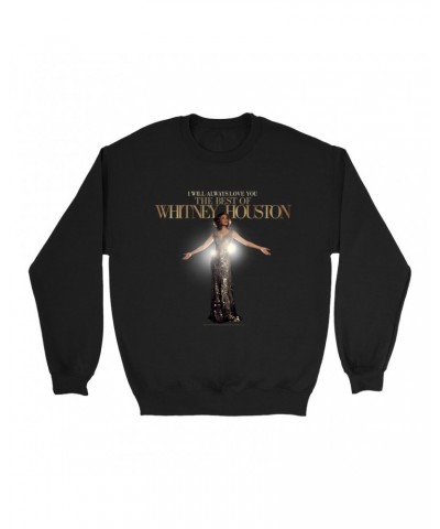 Whitney Houston Sweatshirt | I Will Always Love You Single Album Cover Sweatshirt $5.00 Sweatshirts