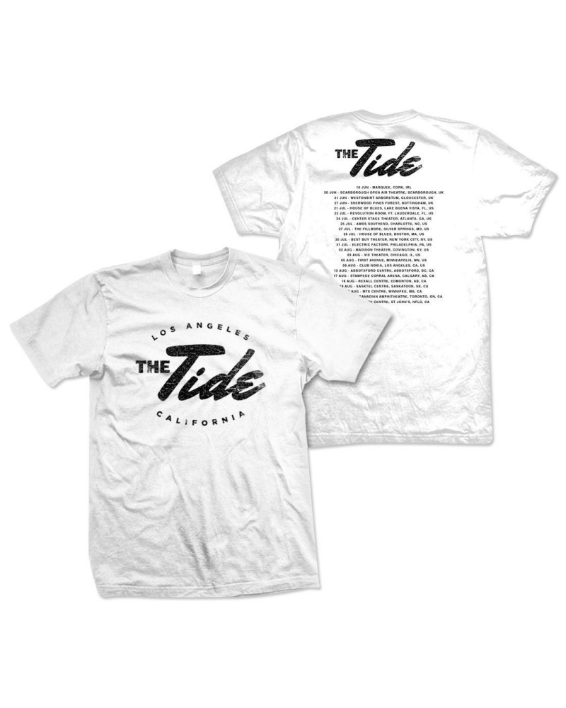 The Tide Logo Tour T-Shirt - White $6.00 Shirts