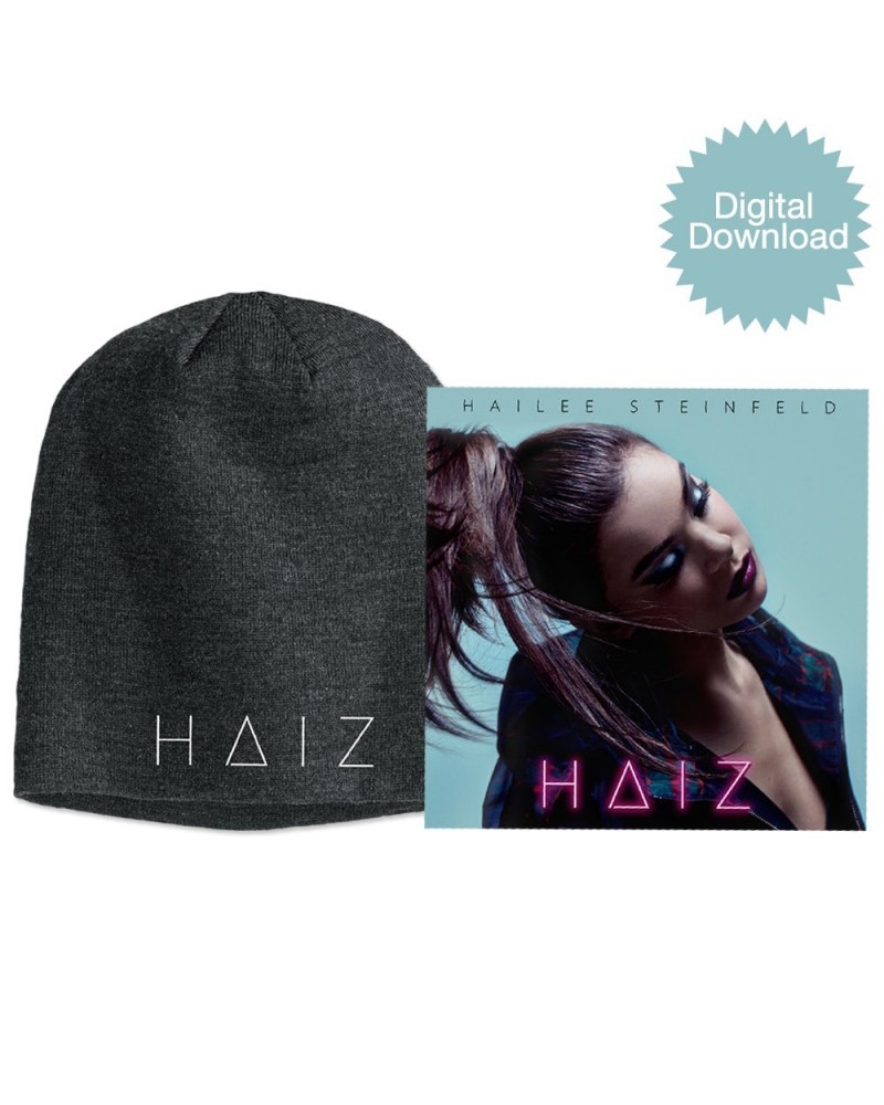 Hailee Steinfeld HAIZ Digital EP + Slouchy Beanie $5.88 Vinyl