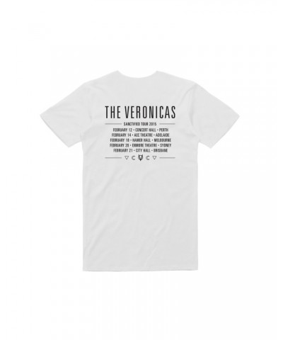 The Veronicas 'V Tour' / White T-shirt $3.60 Shirts