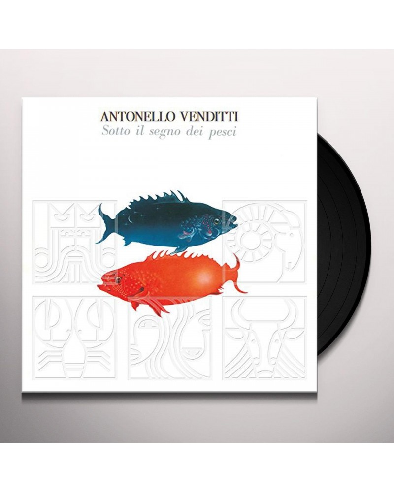 Antonello Venditti Sotto Il Segno Dei Pesci Vinyl Record $5.24 Vinyl