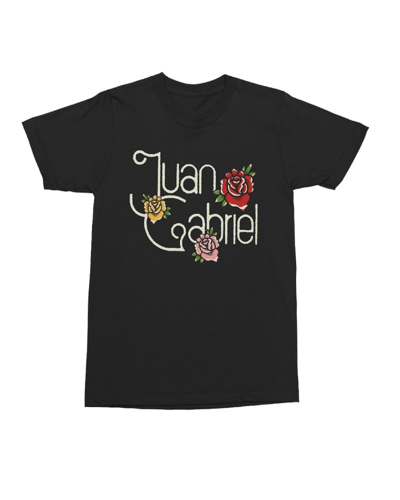 Juan Gabriel Roses Black T-shirt $6.45 Shirts