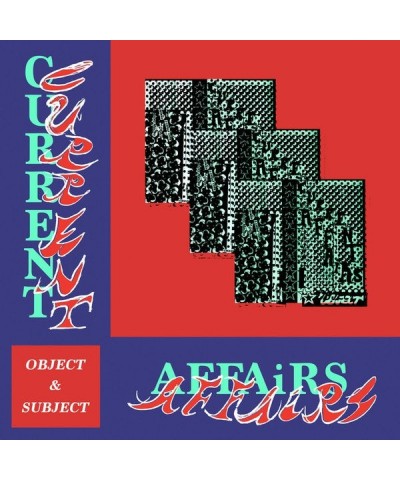 Current Affairs OBJECT & SUBJECT (BLACK GRAPE VINYL/DL CARD) Vinyl Record $3.20 Vinyl