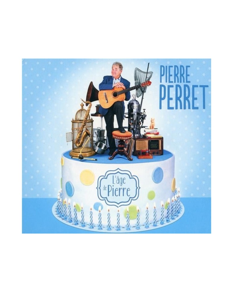 Pierre Perret L'ÂGE DE PIERRE - PIERRE PERRET (CD) $7.73 CD