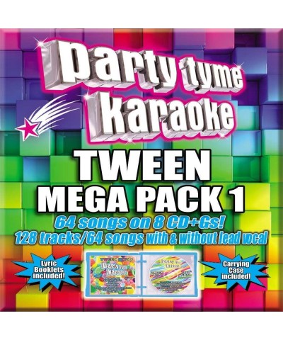 Party Tyme Karaoke Tween Mega Pack 1 (8 CD)(64+64-Song Party Pack) CD $16.80 CD