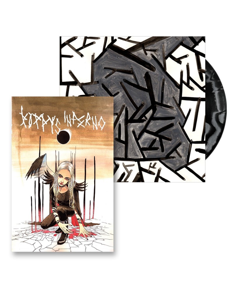 Poppy Inferno (Book) & Music To Scream To (Vinyl) $13.49 Vinyl