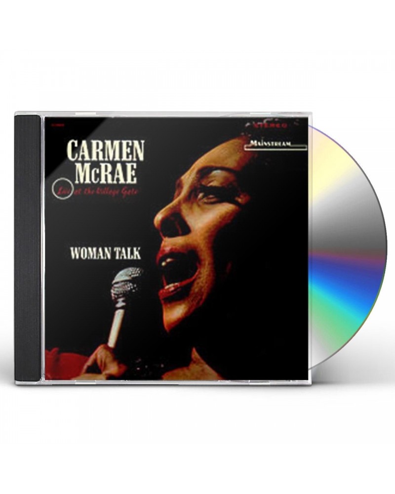 Carmen McRae WOMAN TALK: LIVE AT THE VILLAGE CD $9.40 CD