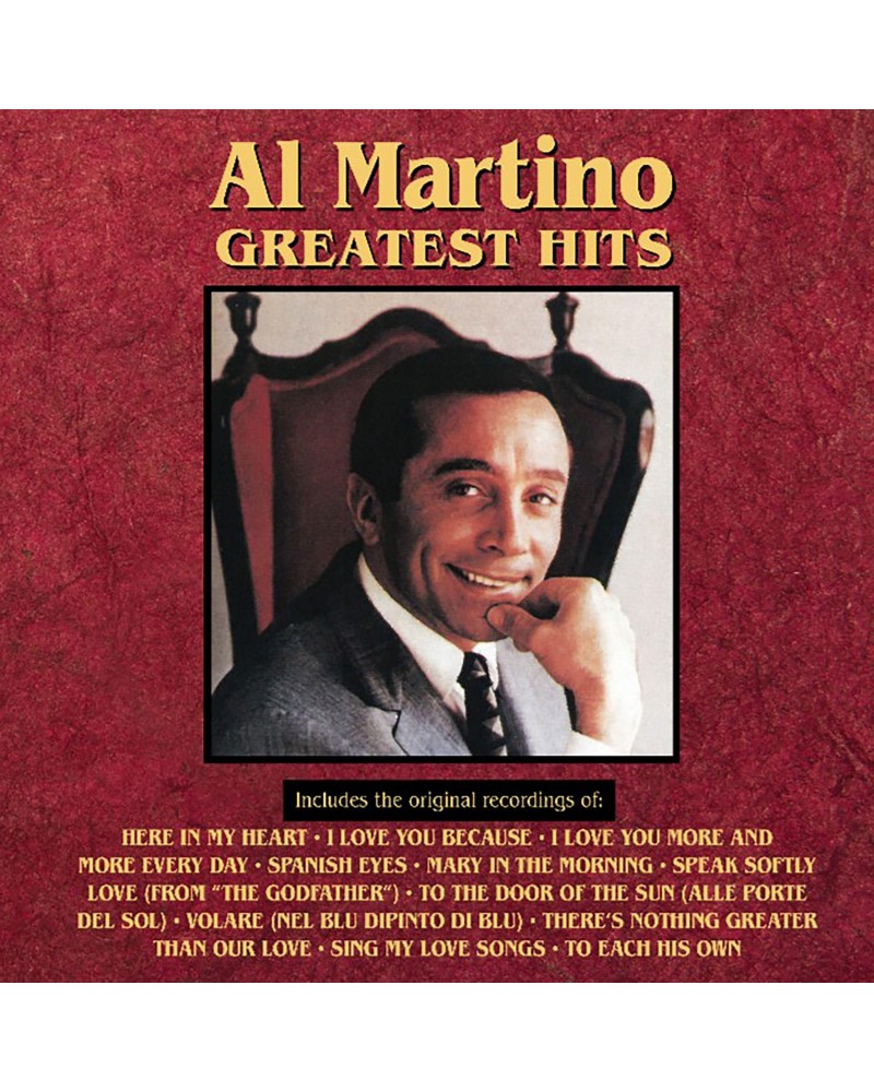 Al Martino Greatest Hits Vinyl Record $6.55 Vinyl