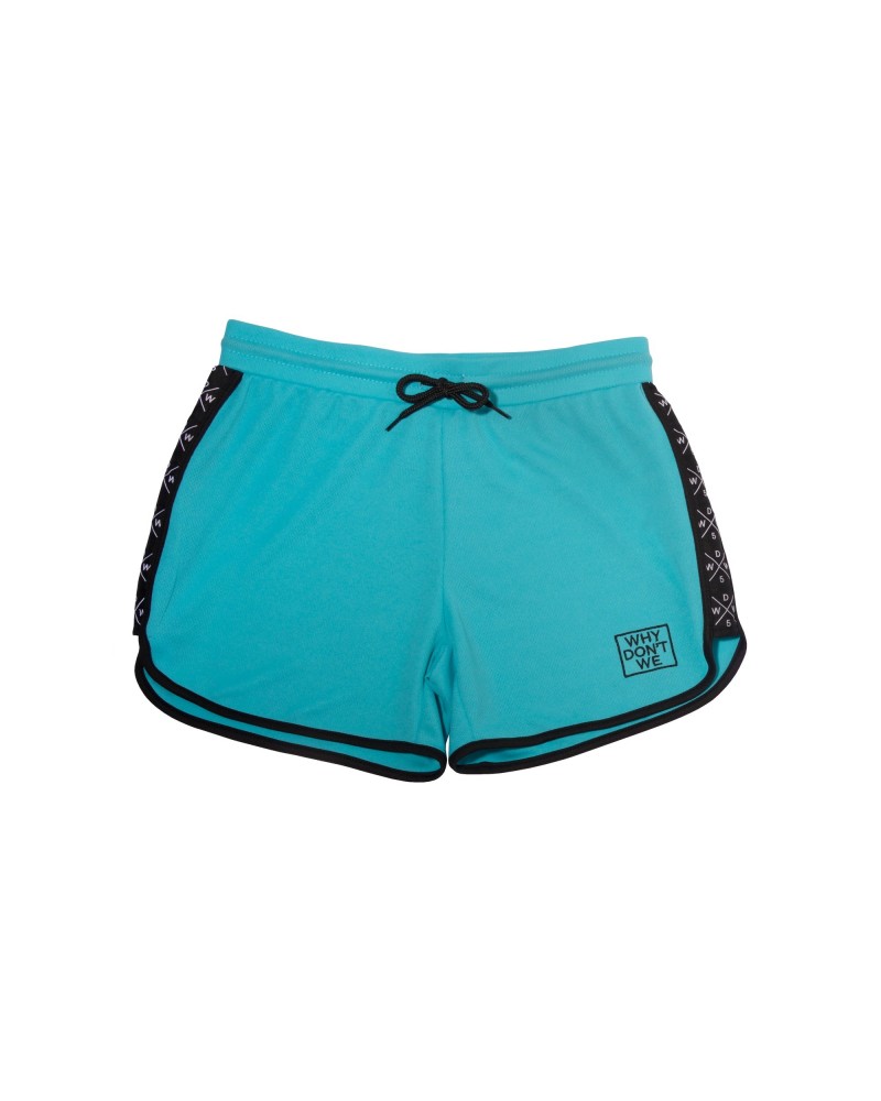 Why Don't We Panel Shorts (Turquoise) $6.39 Shorts