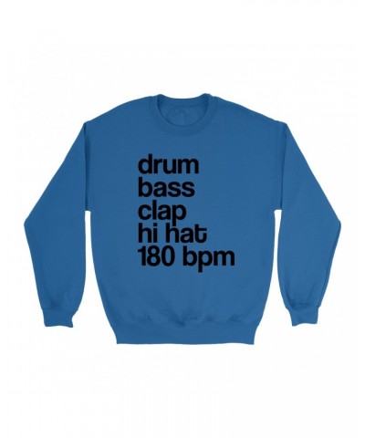 Music Life Sweatshirt | Drum Bass Clap Sweatshirt $10.07 Sweatshirts