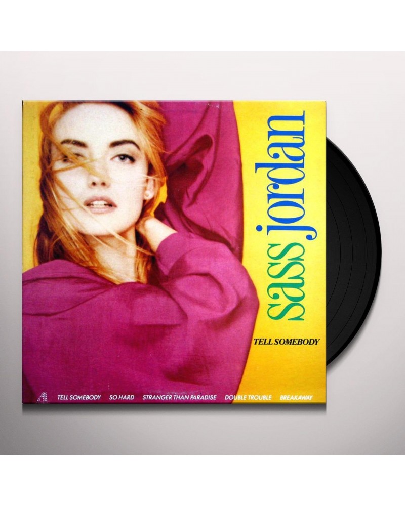 Sass Jordan Tell Somebody Vinyl Record $6.81 Vinyl