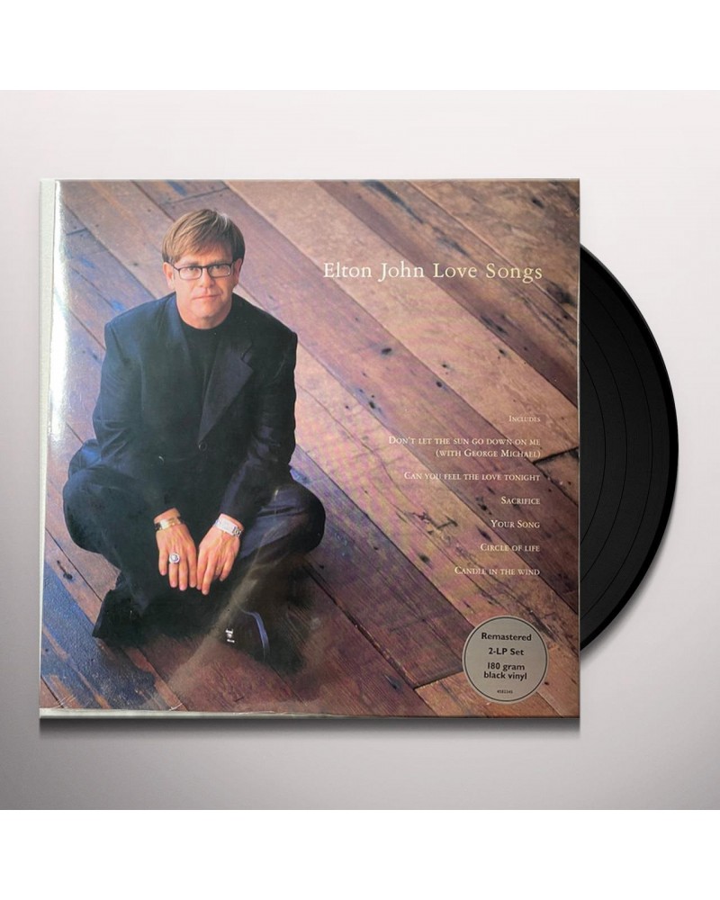 Elton John LOVE SONGS (2LP) Vinyl Record $3.51 Vinyl