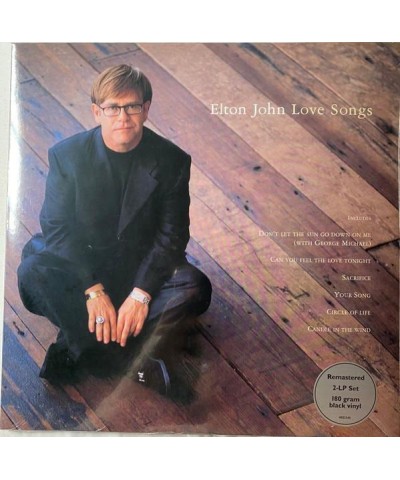 Elton John LOVE SONGS (2LP) Vinyl Record $3.51 Vinyl