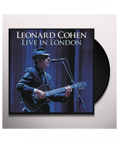 Leonard Cohen Live In London Vinyl Record $11.27 Vinyl