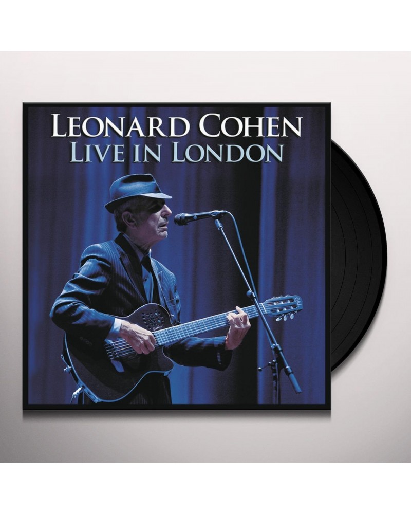 Leonard Cohen Live In London Vinyl Record $11.27 Vinyl