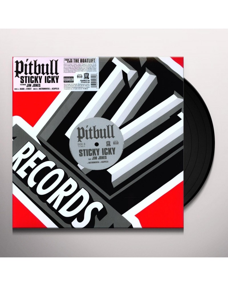 Pitbull STICKY ICKY Vinyl Record $7.17 Vinyl