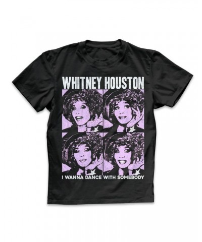 Whitney Houston I Wanna Dance Pop Art T-Shirt $11.89 Shirts