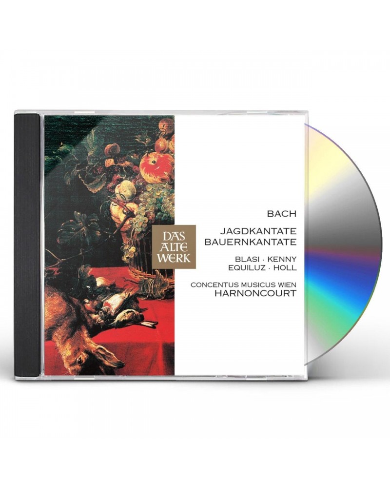 Nikolaus Harnoncourt BACH: JAGDKANTATE BWV 208 / BAUERNKANTATE BWX 212 CD $11.16 CD