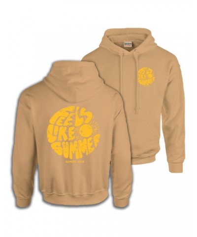 Samuel Jack Feels Like Summer Graphic Hoodie (Caramel) $12.53 Sweatshirts