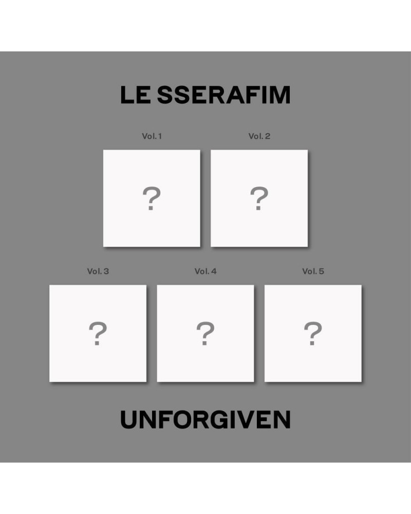 LE SSERAFIM 1st Studio Album `UNFORGIVEN' (COMPACT ver.) CD $6.50 CD