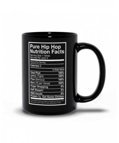 Music Life Mug | Hip Hop Nutrition Facts Mug $9.87 Drinkware