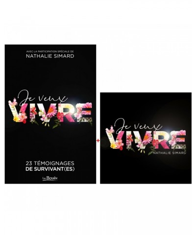 Nathalie Simard Je Veux Vivre - Livre + CD $36.75 CD