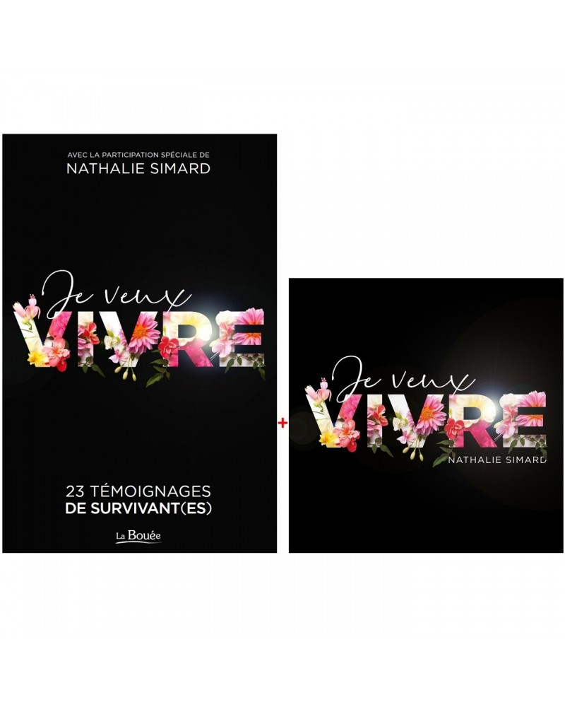 Nathalie Simard Je Veux Vivre - Livre + CD $36.75 CD