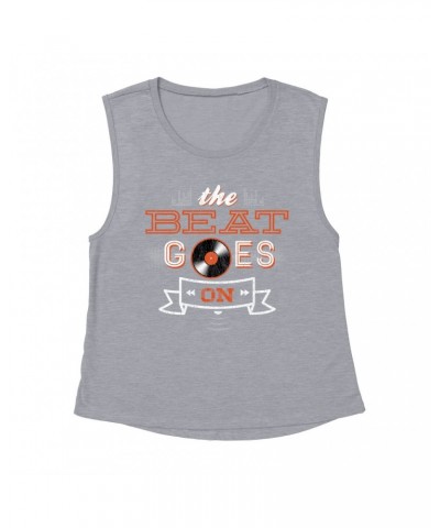 Music Life Muscle Tank | The Beat Goes On Tank Top $11.17 Shirts