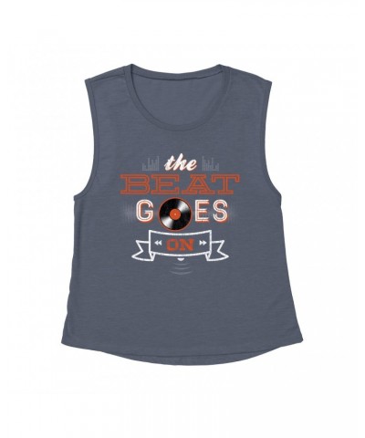 Music Life Muscle Tank | The Beat Goes On Tank Top $11.17 Shirts