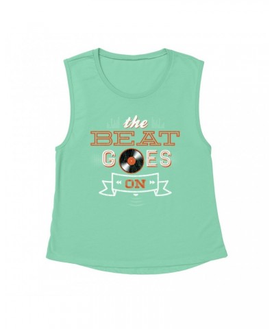 Music Life Muscle Tank | The Beat Goes On Tank Top $11.17 Shirts