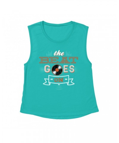 Music Life Muscle Tank | The Beat Goes On Tank Top $11.17 Shirts