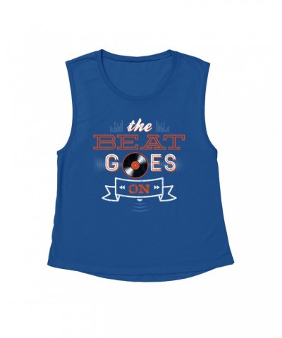 Music Life Muscle Tank | The Beat Goes On Tank Top $11.17 Shirts