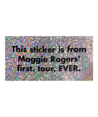 Maggie Rogers First Tour Sticker $15.30 Accessories