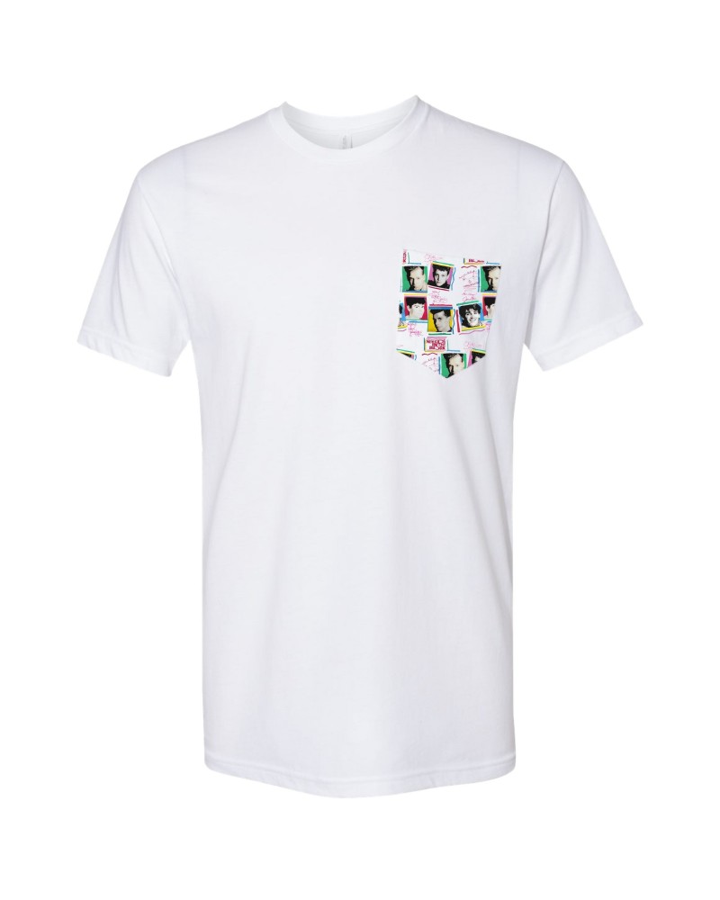 New Kids On The Block BHBC White Pocket Tee $9.06 Shirts