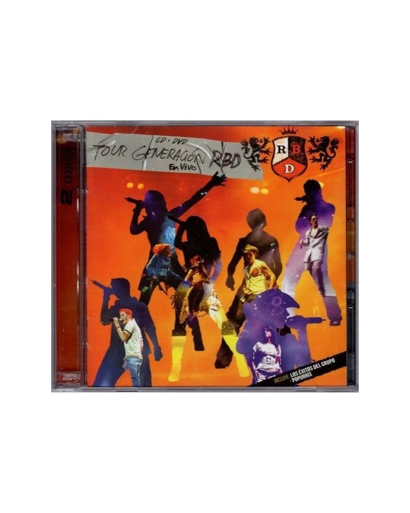 RBD TOUR GENATION EN VIVO CD $8.77 CD