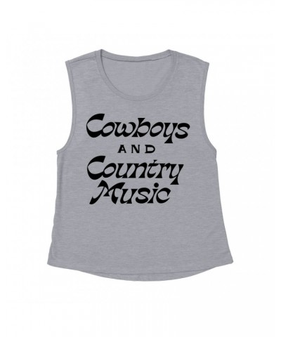 Music Life Muscle Tank Top | Cowboys And Country Music Muscle Tank Top $6.71 Shirts