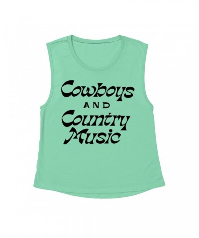 Music Life Muscle Tank Top | Cowboys And Country Music Muscle Tank Top $6.71 Shirts