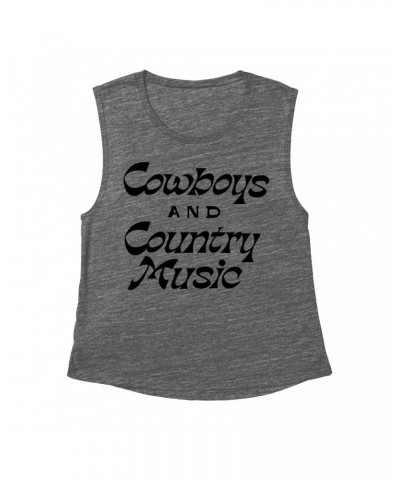 Music Life Muscle Tank Top | Cowboys And Country Music Muscle Tank Top $6.71 Shirts