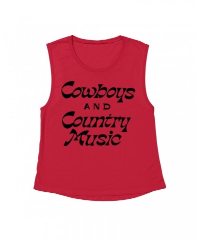 Music Life Muscle Tank Top | Cowboys And Country Music Muscle Tank Top $6.71 Shirts