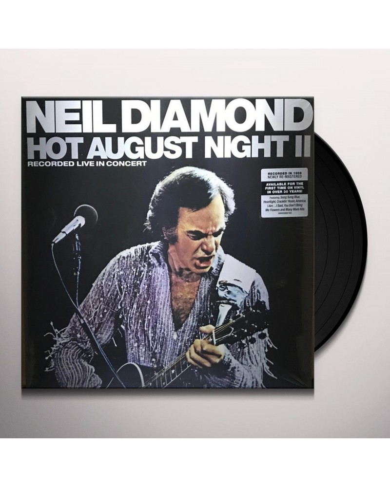 Neil Diamond HOT AUGUST NIGHT II (2LP) Vinyl Record $9.01 Vinyl